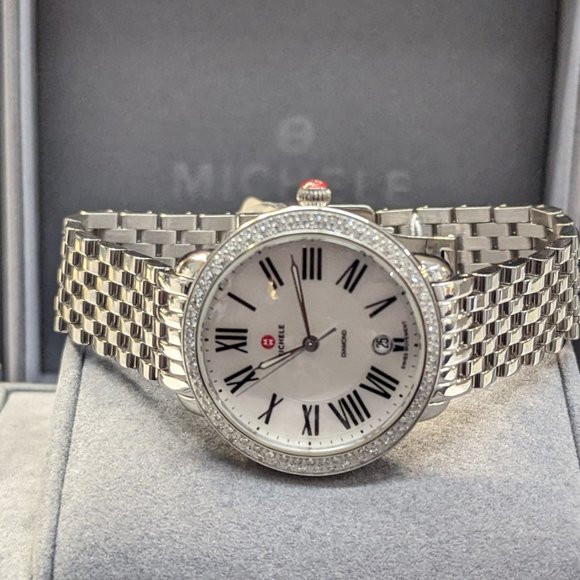 Michele "Serein" Diamond Bezel Watch - Picture 5 of 5